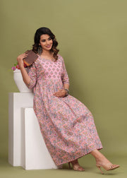 Magical Beginning : Maternity Feeding Dress